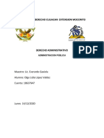 Ensayo Administración Pública