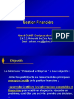 Gestion Financière: Ahmed CHAKIR Enseignant Chercheur