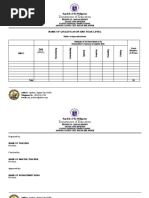 Tos Template For q1