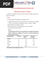 Tablas y Figuras de Investigacion