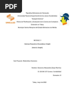 Trabajo de Investigacion Interes Simple Semestre III Matematica F Modulo I