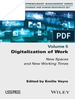 Vayre E. Digitalization of Work. New Spaces... Working Times 2022