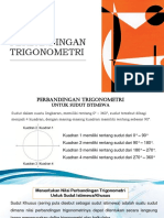 Nilai Perbandingan Trigonometri