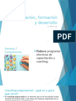 Semana 7 Presentacion 7 Orientación, Formación y Desarrollo - Coaching