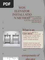 Wos Elevator Installation Method