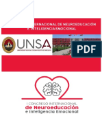 I Congreso Internacional "NEUROEDUCACIÓN E INTELIGENCIA EMOCIONAL 2018"