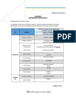 Horario Esfom 2022-2