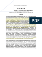 Deleuze, Gilles - Posdata Sobre Las Sociedades de Control