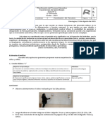 Planificación Del Proceso Educativo Experiencias de Aprendizajes Guía #3 2º Semestre Kinder