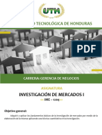 Modulo II Investigacion de Mercados I