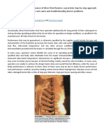 Correcting Improper Performance of Direct Fired Heaters