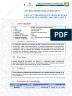 Experiencia de Aprendizaje 07 - 1ero - Ciencia y Tecnologia - 2022