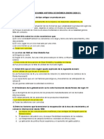 Preguntas Examen Historia Económica Tipo Test