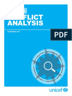 UNICEF Guide To Conflict Analysis