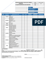 Formato Entrega de Equipos Deproteccion Personal: Sistema de Gestion de Seguridad Y Salud en El Trabajo