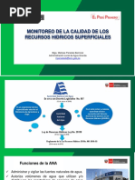 Monitoreo de Agua