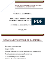 Dinamica Estructural y Generacional de La Empresa