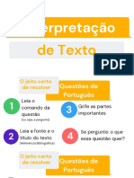 Aula 1 - Interpretação de Texto.