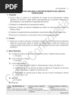 Hie-Enpe-pr-006 v.2 Gestión de Recetas Del Servicio Hospitalario