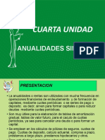 Mat. Fin. 4 - Anualidades Simples