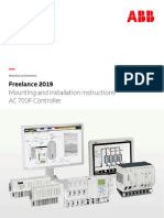 2PAA103858-111 B en Freelance Mounting and Installation AC 700F Controller