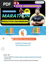 Irrigation Engineering Marathon