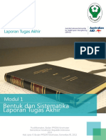 Modul Laporan Tugas Akhir Semester6