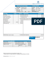 TCS Salary Slip