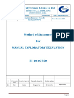 MOS - Manual Exploration Excavation - Hawiyah GOSP-3