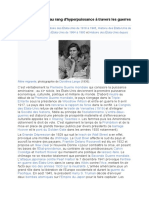 Élévation Du Pays Au Rang D'hyperpuissance À Travers Les Guerres (1917-1991)