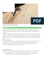 Conoce El Virus de Sika