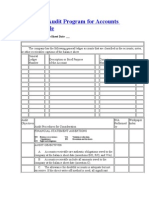 Audit Test - Receivables