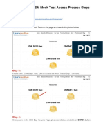 Learnovative Mock Test Access Step by Step Procedure