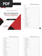 Ielts Esssay Samples