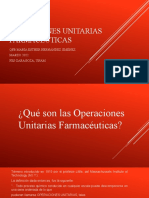 Operaciones Unitarias Farmacéuticas (Expo Fes Zaragoza)