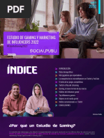 SOCIALPUBLI-Estudio de Gaming y Marketing de Influencers-2022