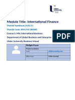 Z6-International Finance Module Handbook - May 2021