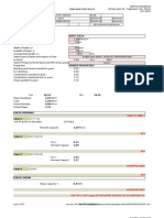 Timber Beam Design Module Input Data