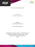 ..Construccion Del La Lengua Escrita Tarea 5