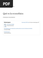 Qué Es La Econofísica