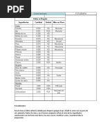 Recetario Cocina Mexicana