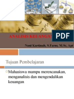 Analisis Keuangan Farmasi