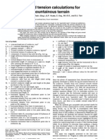 (RTDI) Sag and Tension Calculations For Mountainous Terrain