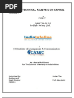 Indiainfoline LTD.: "Technical Analysis On Capital Market"