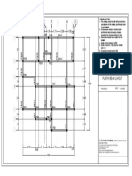 Plinth Beam Layout Plan - Aj Builders - Elanji - 18-10-2022