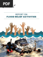 Flood Relief Activities Report