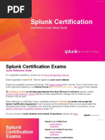 Splunk Certification Exams Study Guide