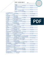 Diagnostic Test A2 Level Tests - 73010