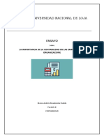 La Importancia de La Contabilidad en Las Empresas