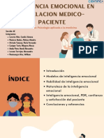 Inteligencia Emocional en Relacion Medico Paciente